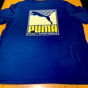 Puma Sportswear T-Shirt Size XL Blue